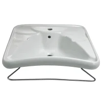 Lavabo ergonomico con meccanismo reclinabile
