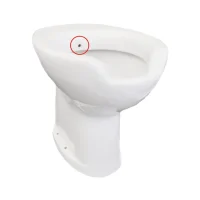 WC ergonomico con apertura frontale funzione bidet