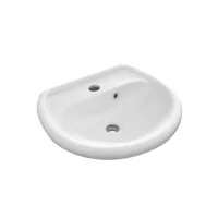 Lavabo sospeso in vitreous china - Basic
