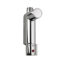 Compact thermostatic mixer for shower