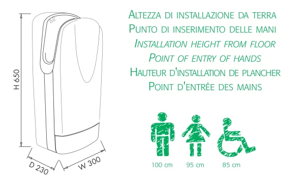 Electric hand-dryer ultra-fast - Image 2