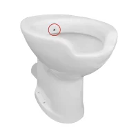 WC ergonomico con apertura frontale funzione bidet