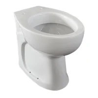 WC chiuso filo parete a scarico unificato