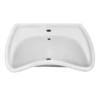Lavabo ergonomico in vitreous china