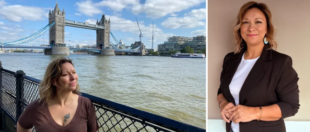 Cristina Casali, fondatrice di Avventure Accessibili, a Londra e in un ritratto